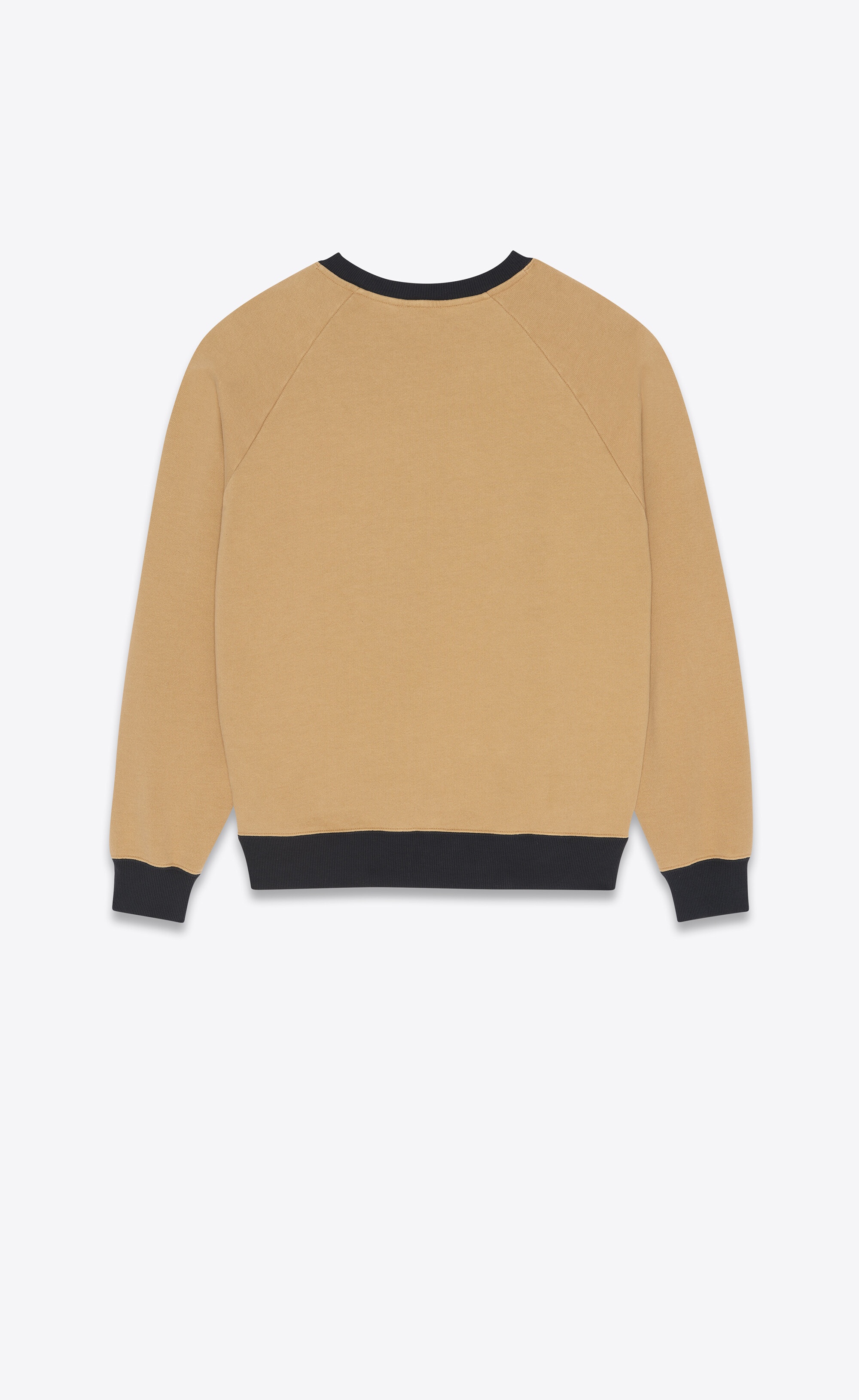 round-neck sweater in fleece - 2