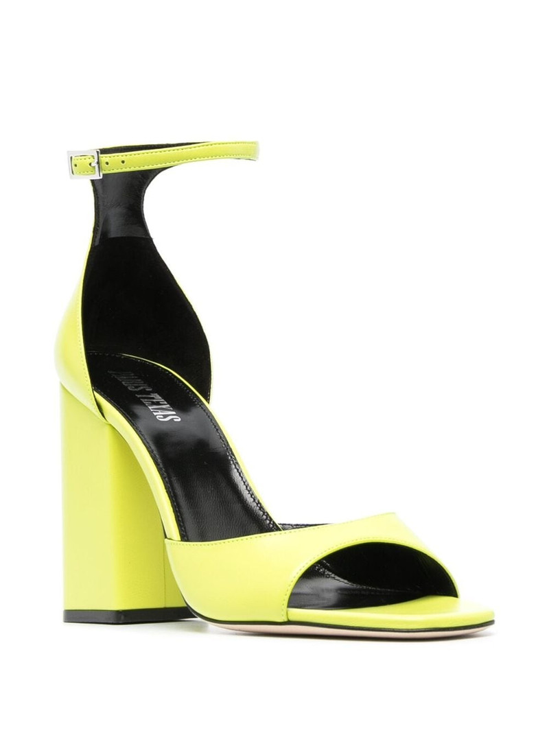 PARIS TEXAS Fiona 100mm block-heel sandals outlook