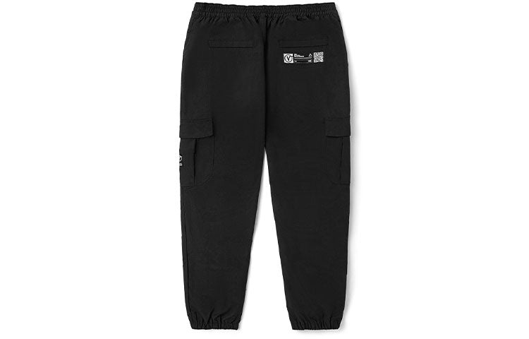 Vans Woven Pants 'Black White' VN0A54IXBLK - 2