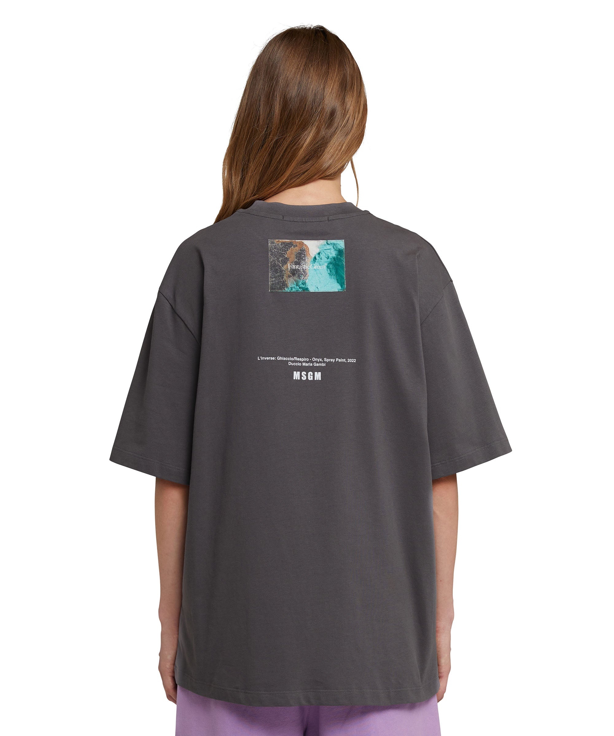 "FANTASTIC GREEN INVERSE SERIES" organic jersey cotton T-Shirt - 7