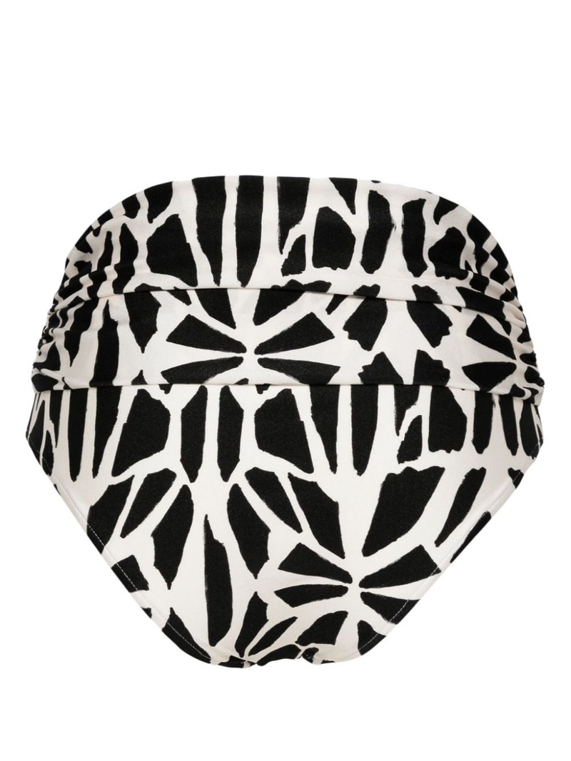 PatBO Seashell high-waist bikini bottom outlook