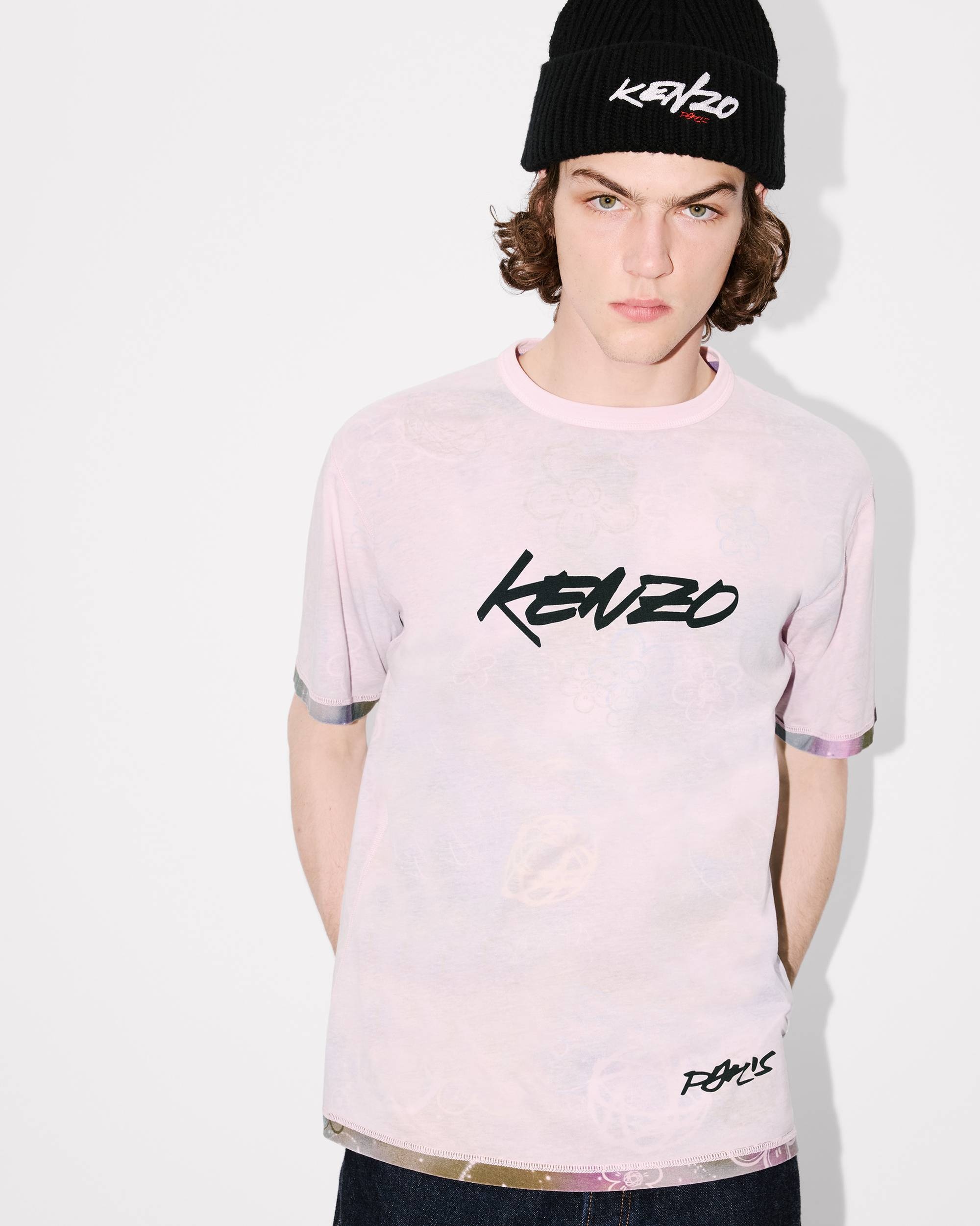 'Kenzo x Futura 2000' reversible T-shirt in cotton - 7