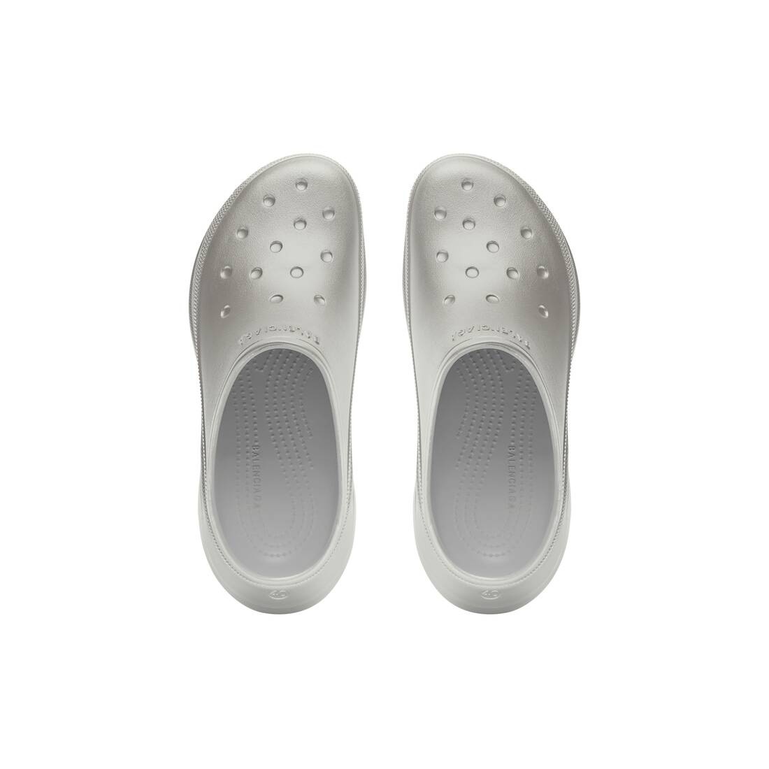 Women's Crocs™ Mule in Silver - 6