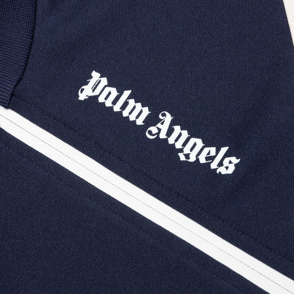PALM ANGELS V COLORBLOCK TRACK JACKET - NAVY BLUE - 4