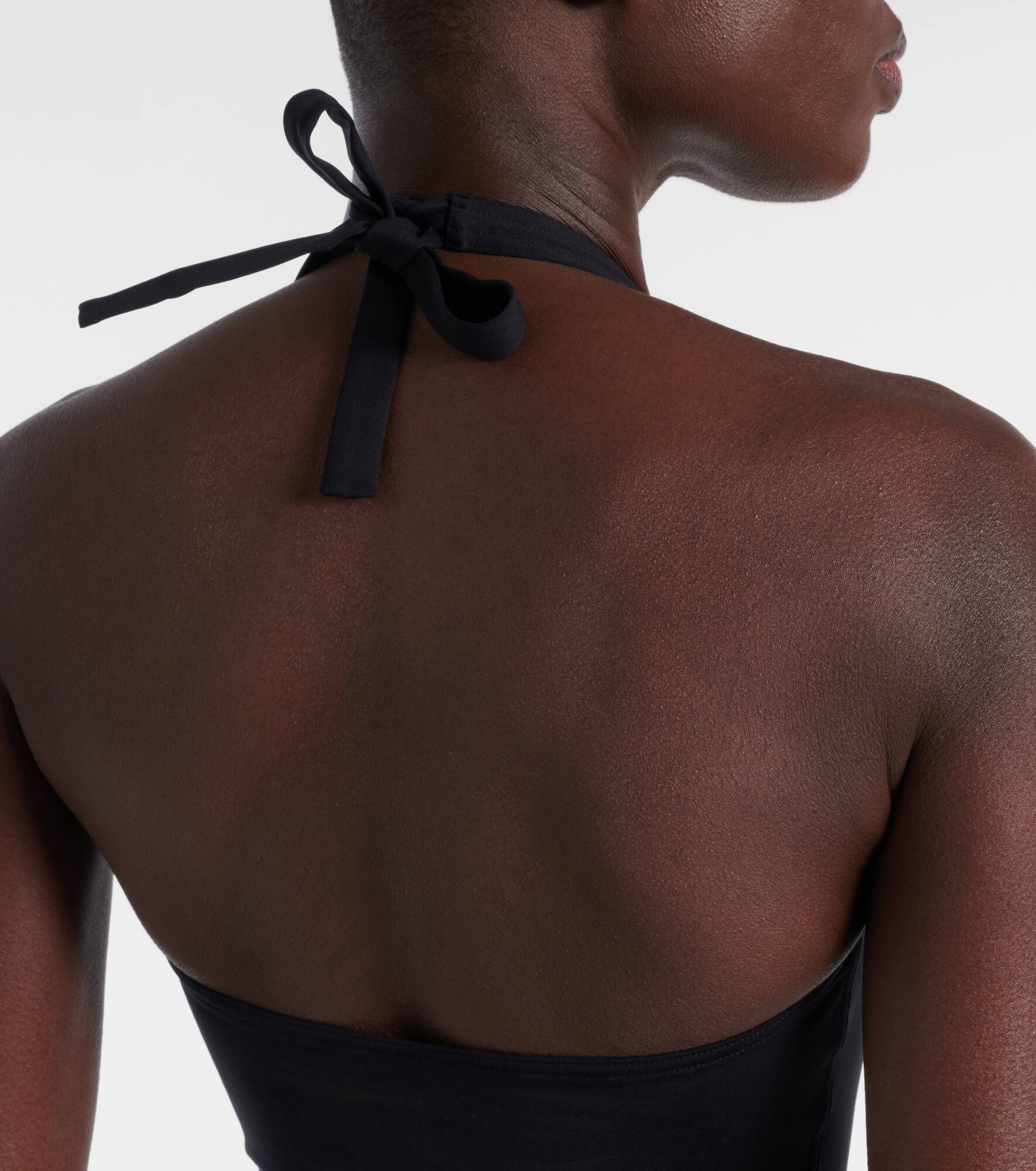 Legendaire halterneck swimsuit - 5