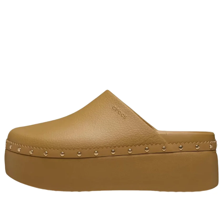 (WMNS) Crocs Dylan Platform Studded Clog 'Umber' 212355-2HI - 1