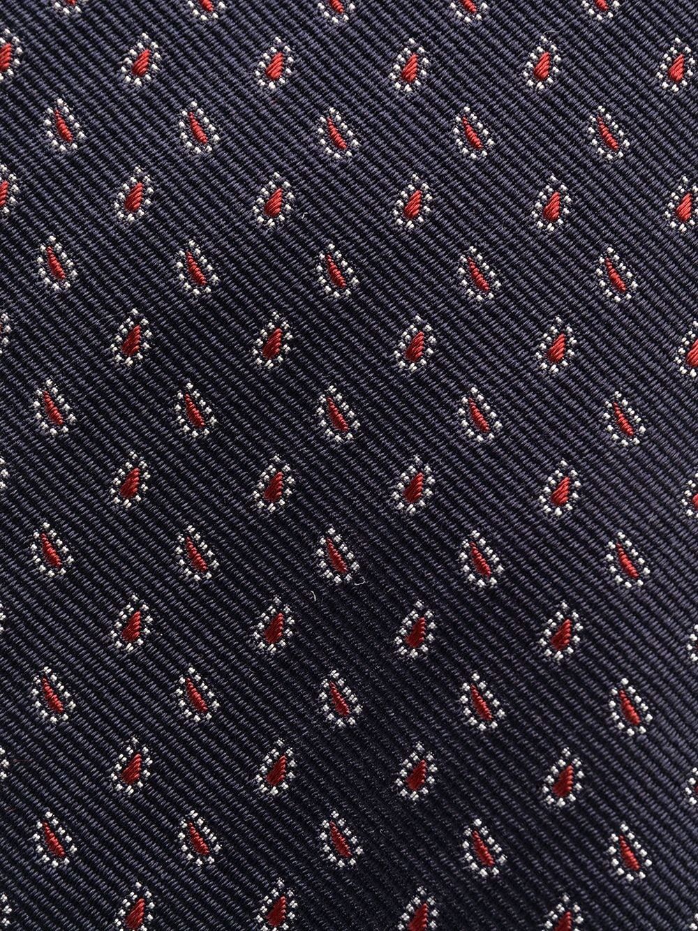 printed silk tie - 2