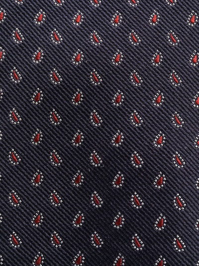 Etro printed silk tie outlook