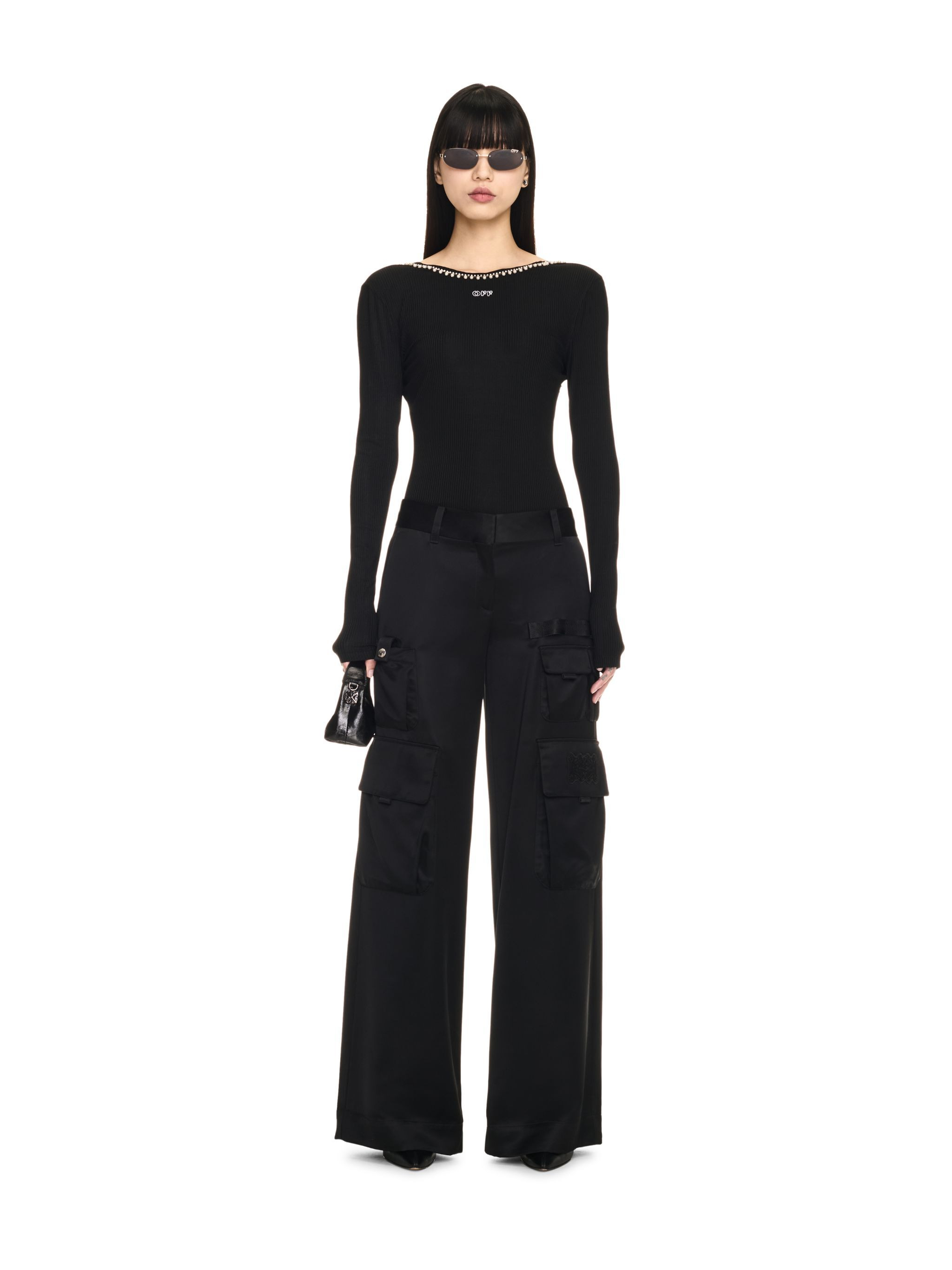 Light Rib Emb 20s L/s Top - 3