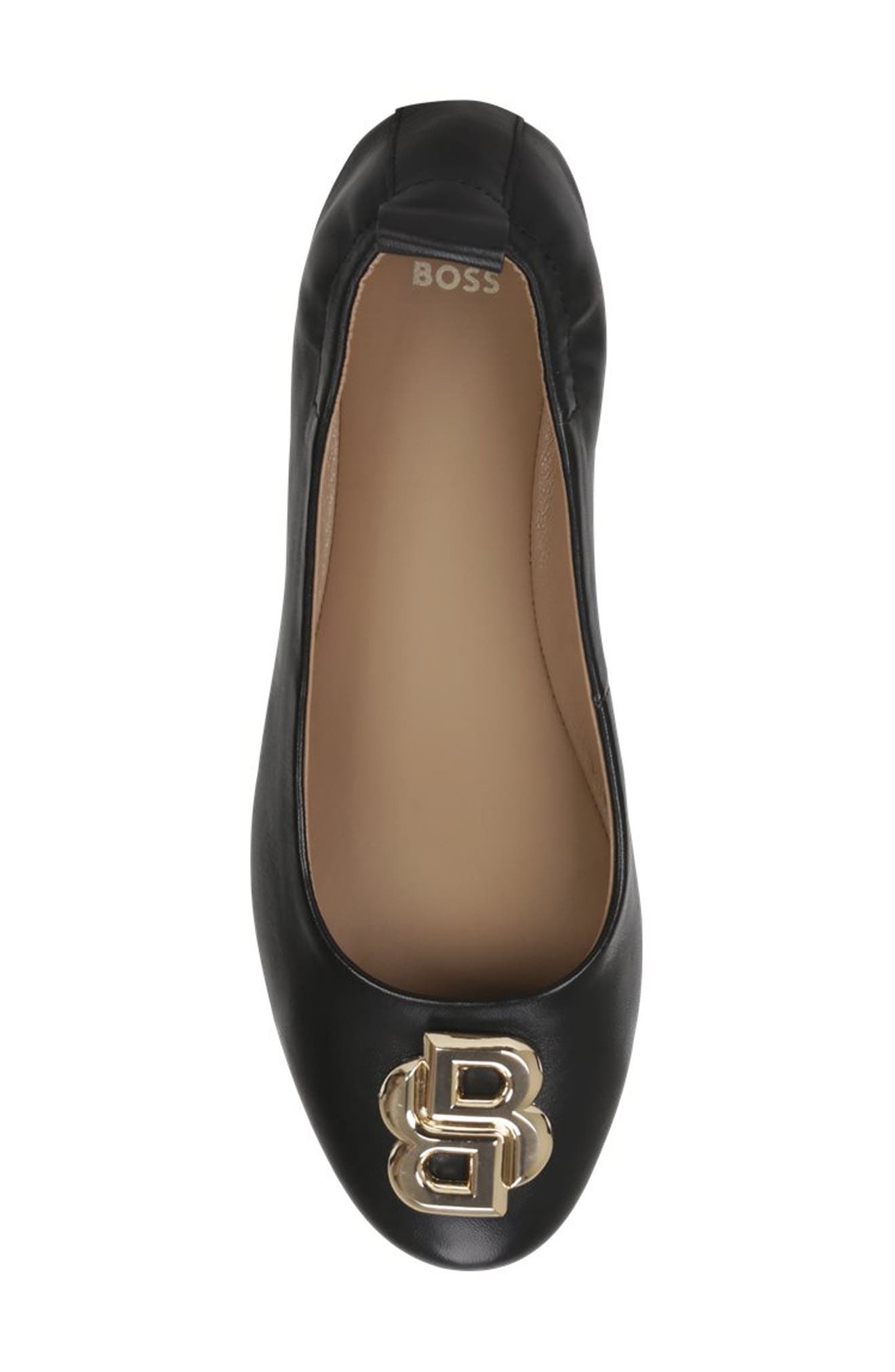 BOSS Dasy Ballet Flat in Black at Nordstrom - 4