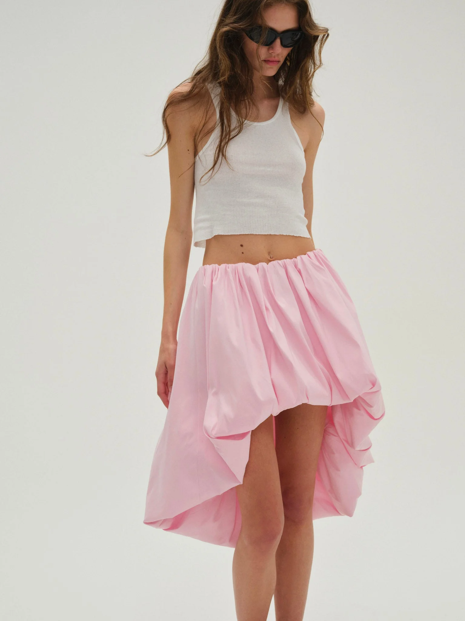 Anya Bubble Midi Skirt - 1