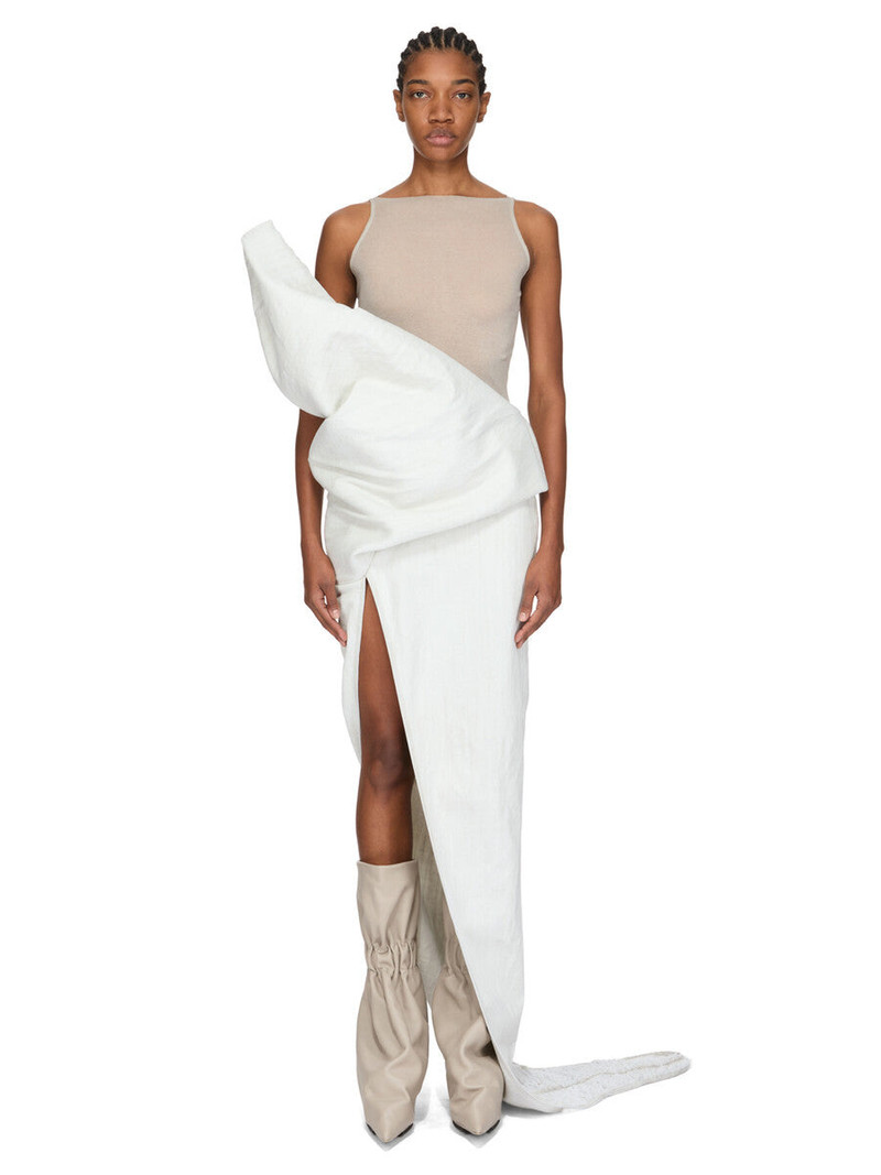 TEMPLE DRAPED SKIRT 1