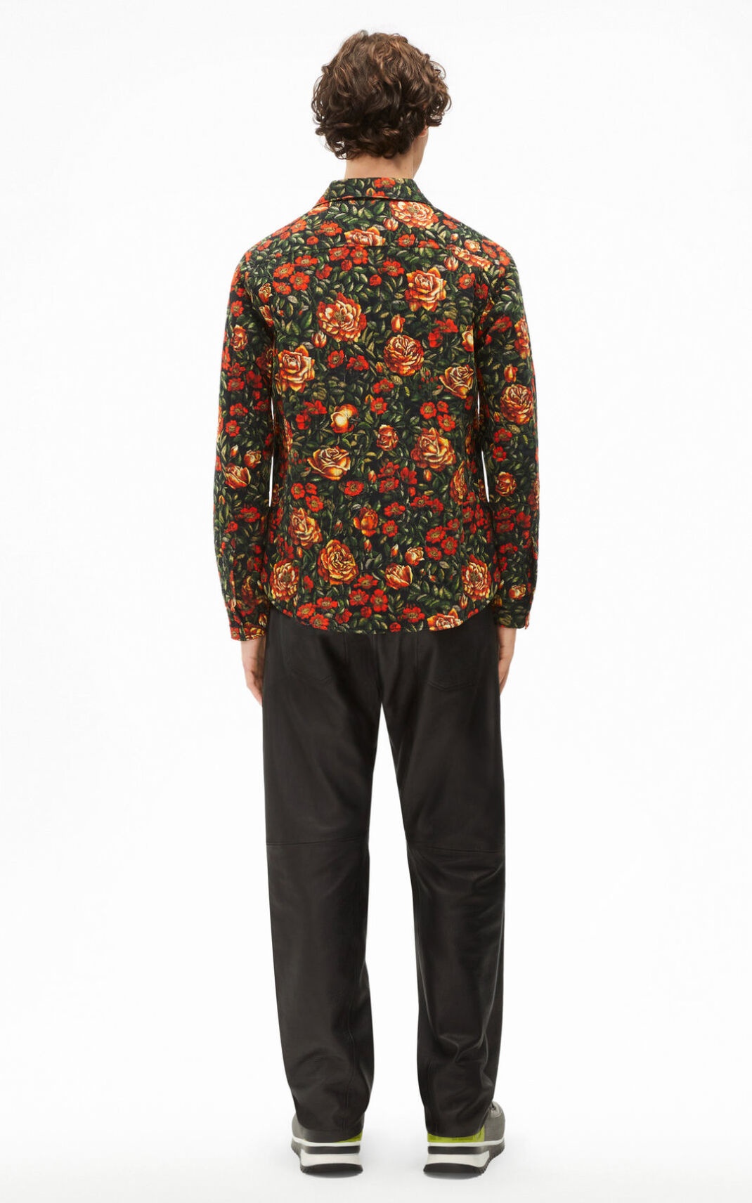 'Botanical Rose' quilted shirt - 4