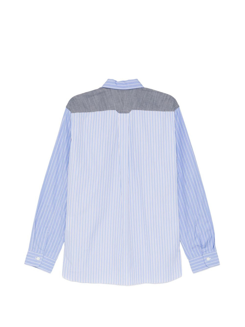 Junya Watanabe MAN contrast-striped shirt outlook