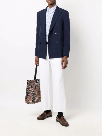 Etro floral-print button-down shirt outlook