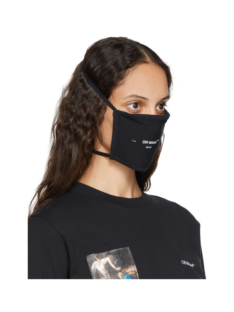 Off-White Black Logo Mask outlook