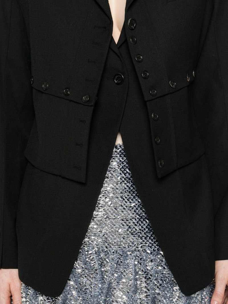 button-fastening blazer 5
