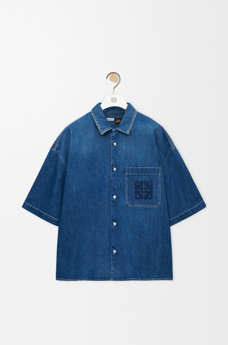 Denim의 짧은 소매 셔츠 - 1