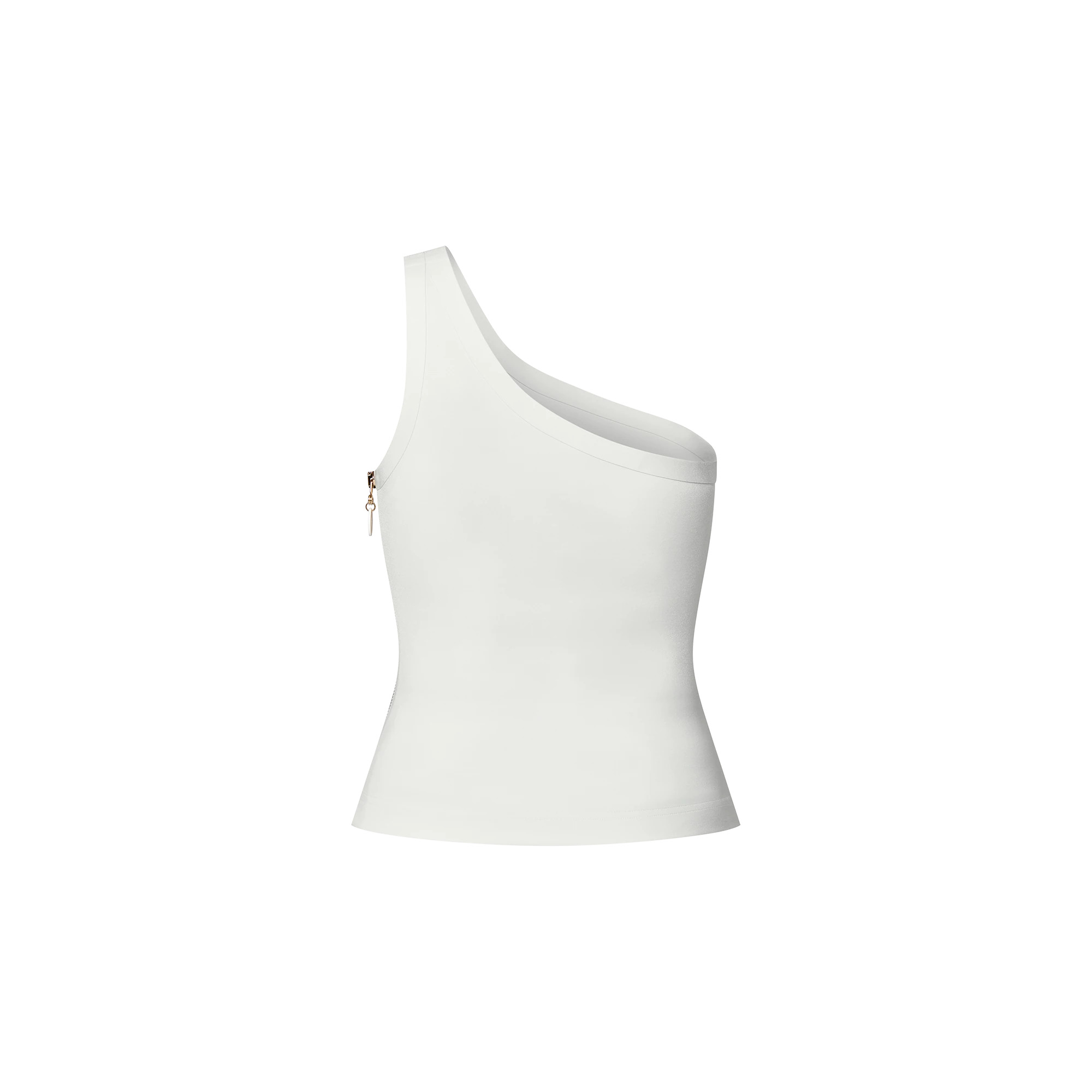 Asymmetrical Embossed Signature Top - 3