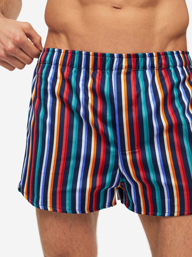 Men's Modern Fit Boxers Wellington 54 Cotton Multi 7