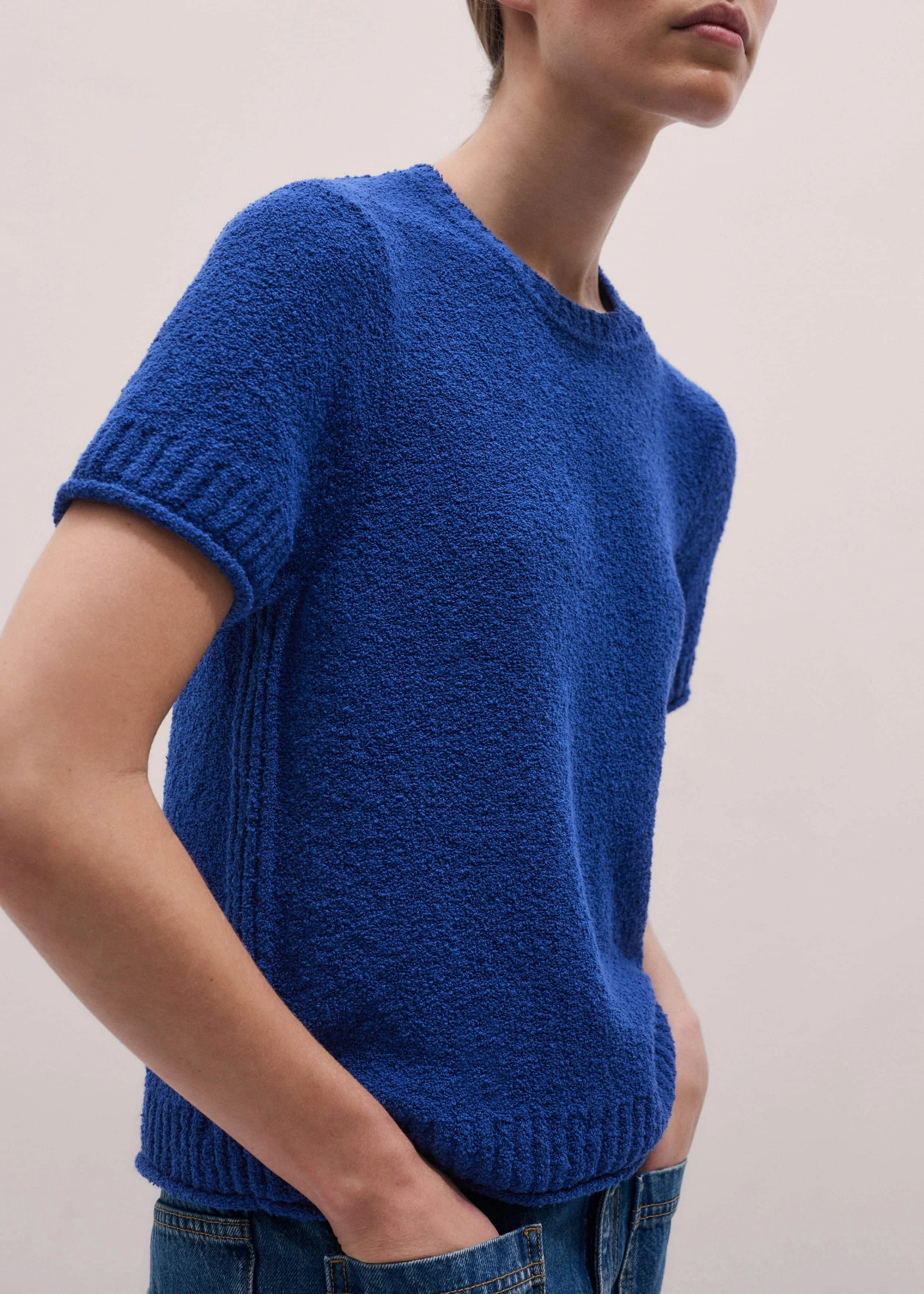 Straight Knit Tee - 1