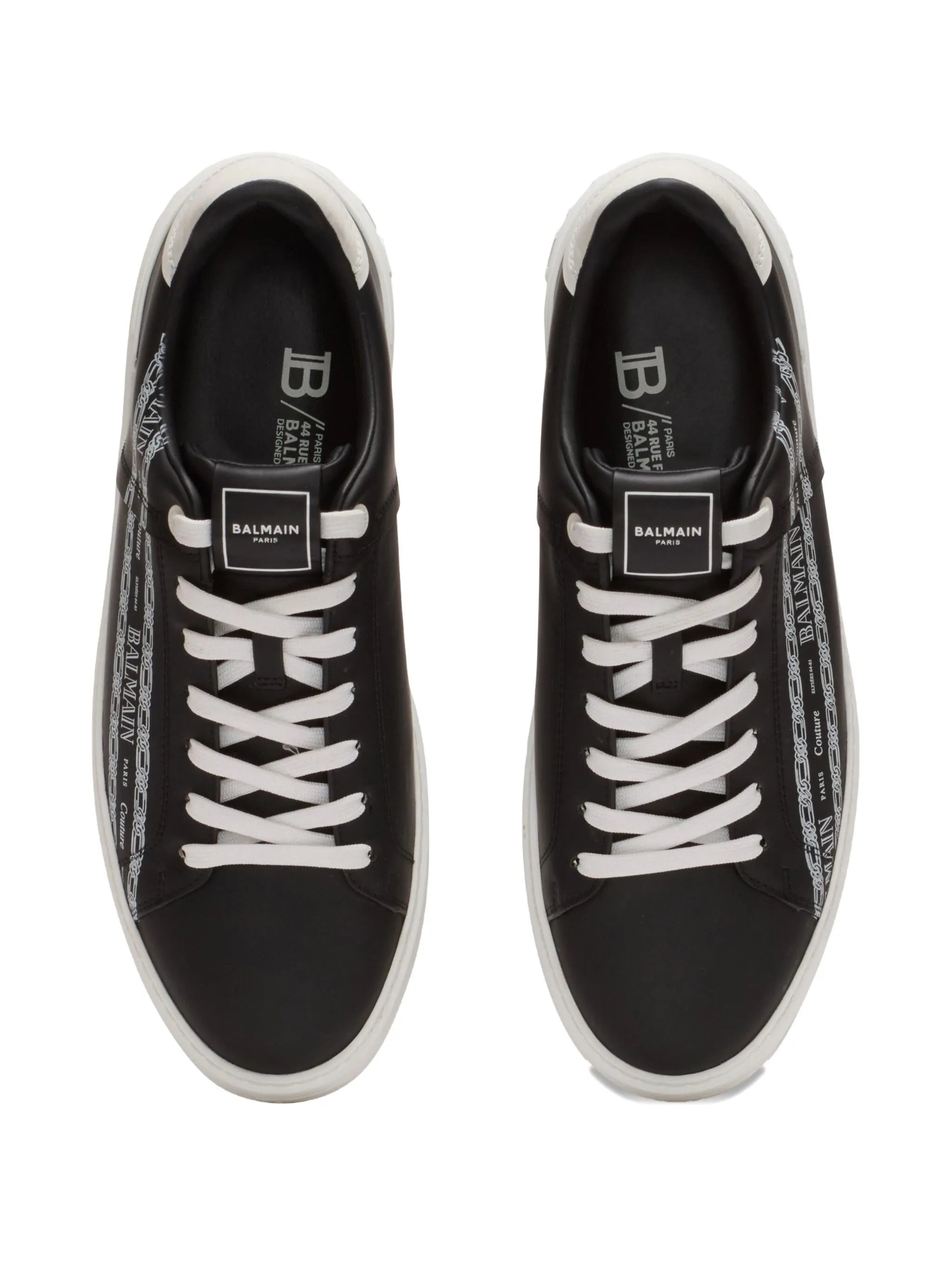 Balmain Leather Sneakers - 2