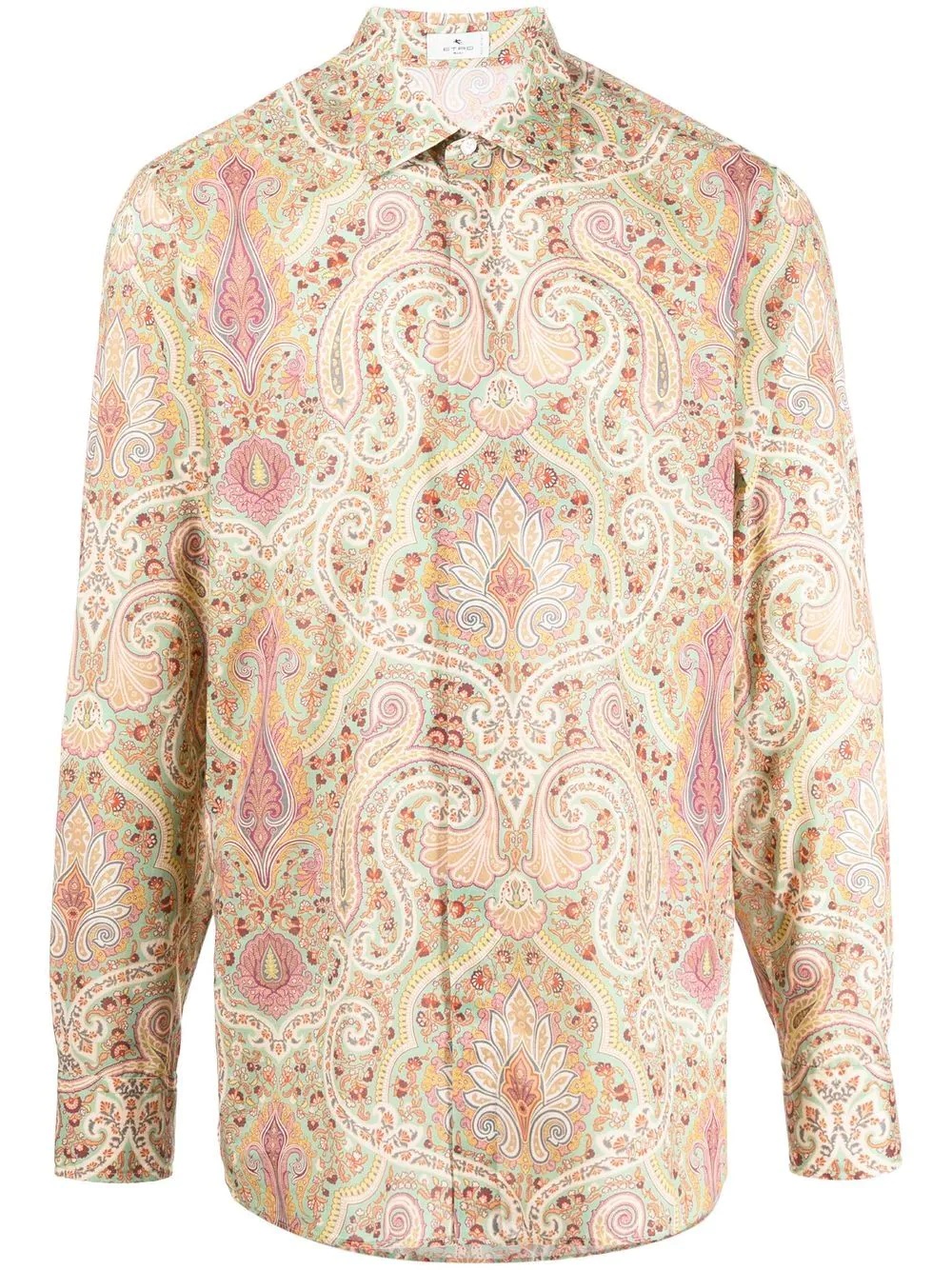 paisley-print shirt - 1