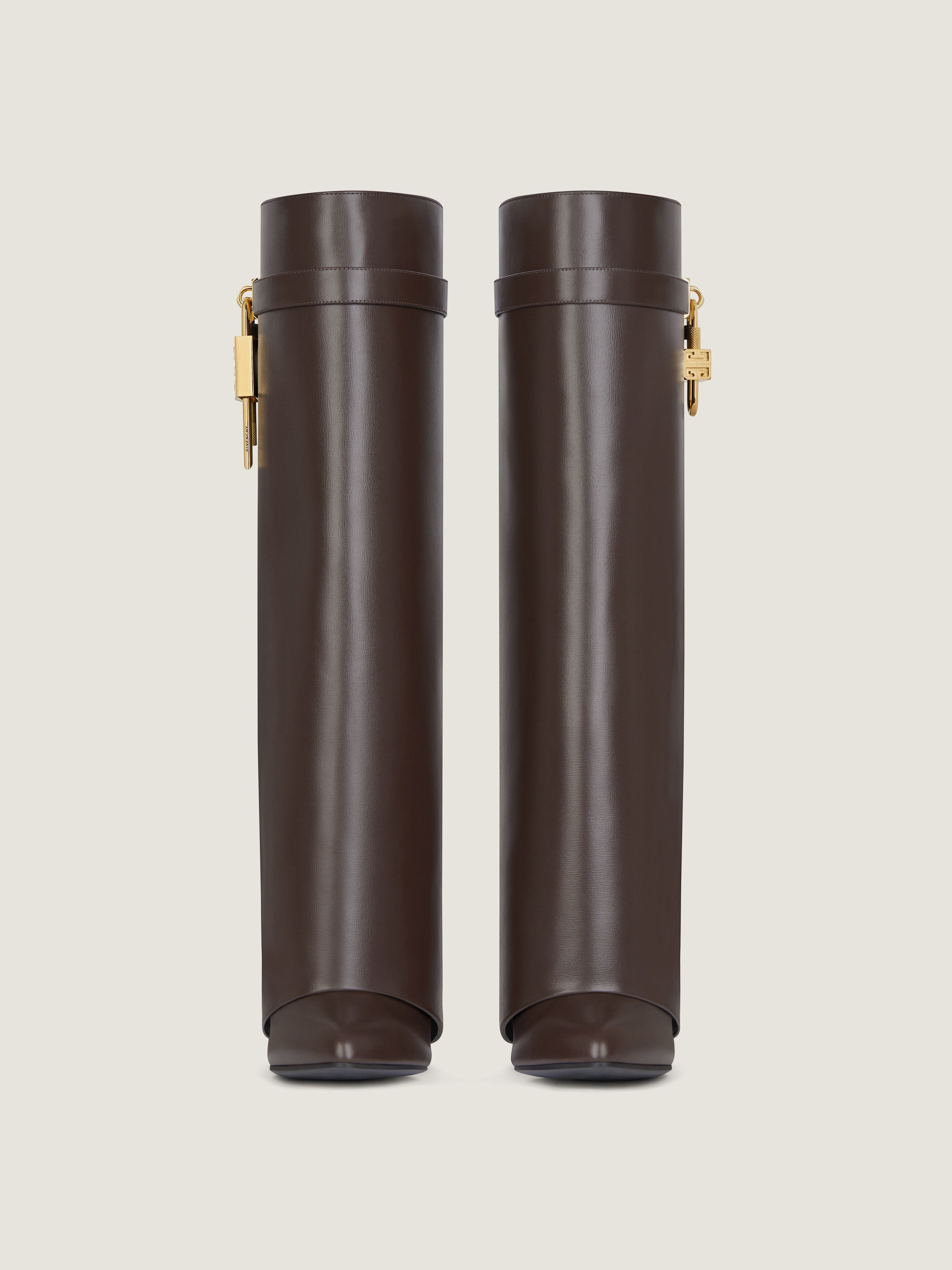 SHARK LOCK BOOTS IN LEATHER - 3