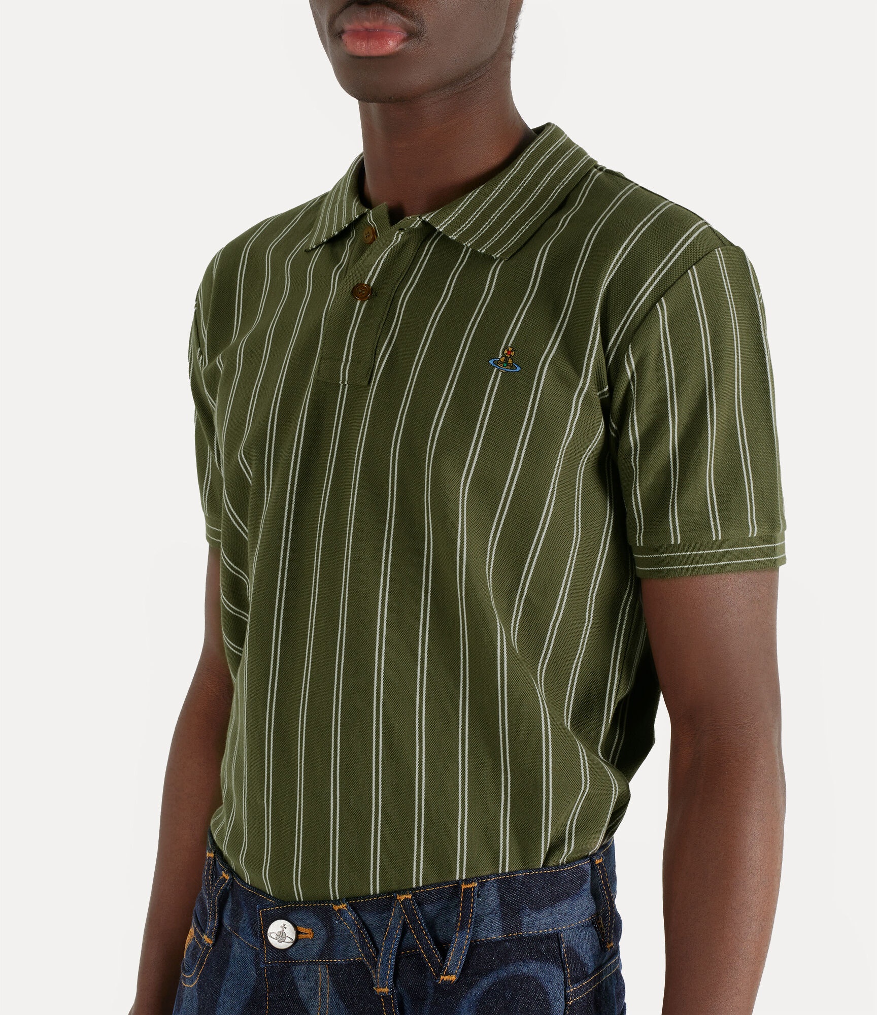 CLASSIC POLO STRIPE COLLAR - 4