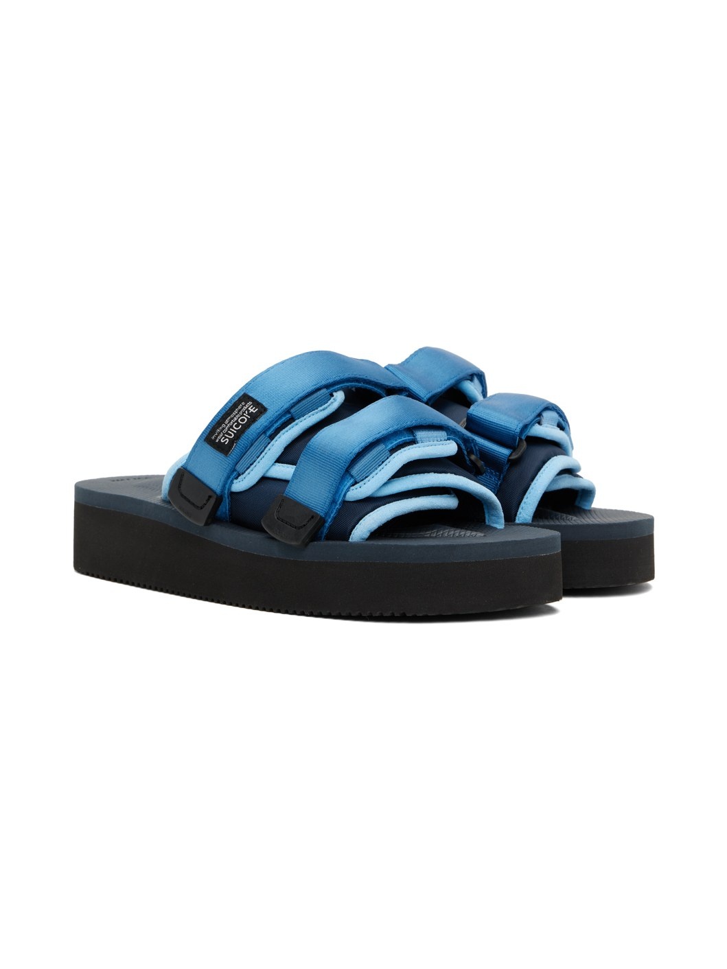 Blue MOTO-PO Sandals - 4