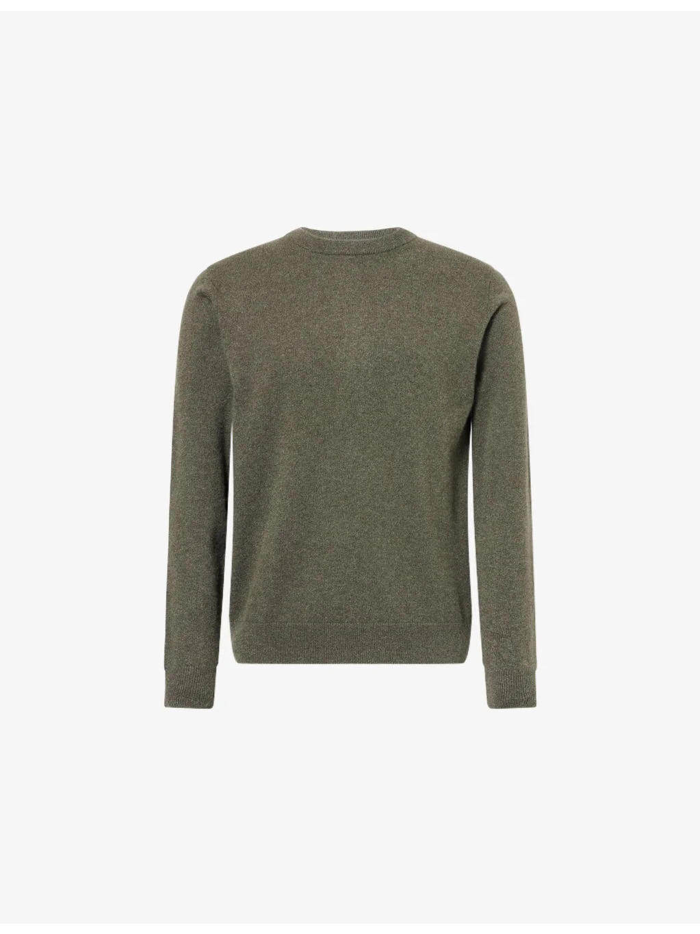 Crewneck Knitted Cashmere Jumper - 1