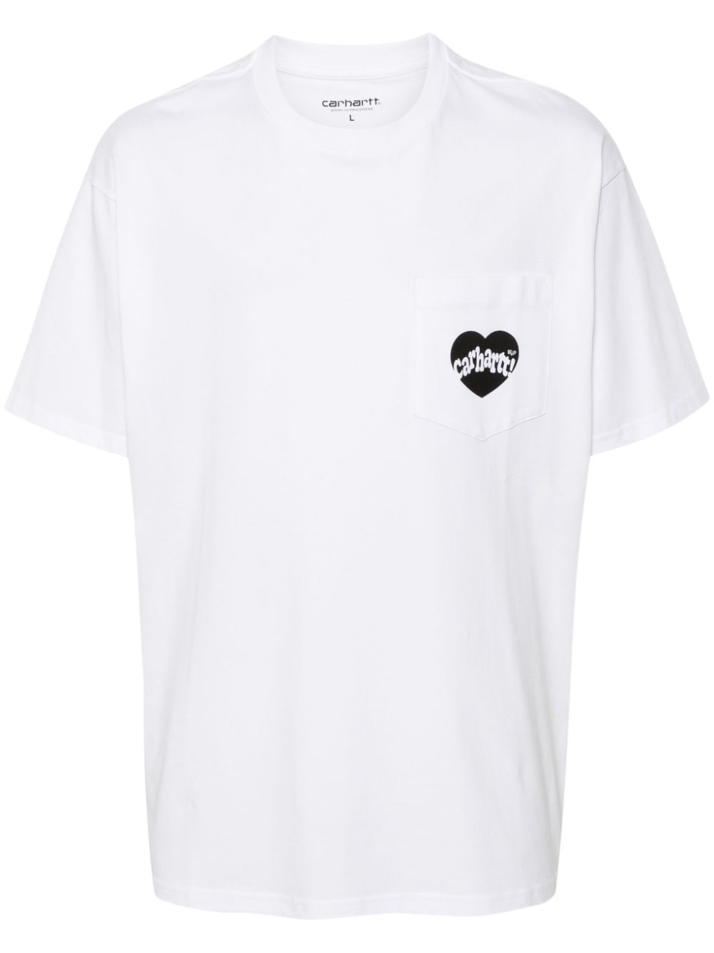 Amour logo-print cotton T-shirt - 1