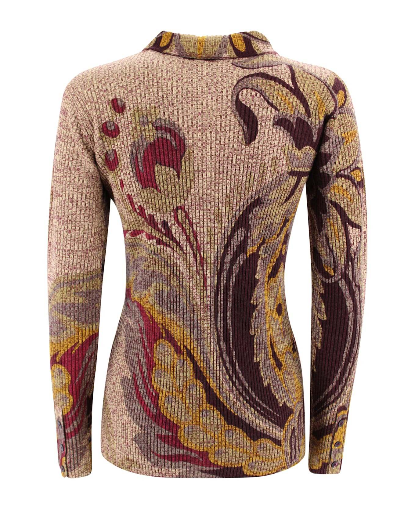 Wool Knit Shirt - 4