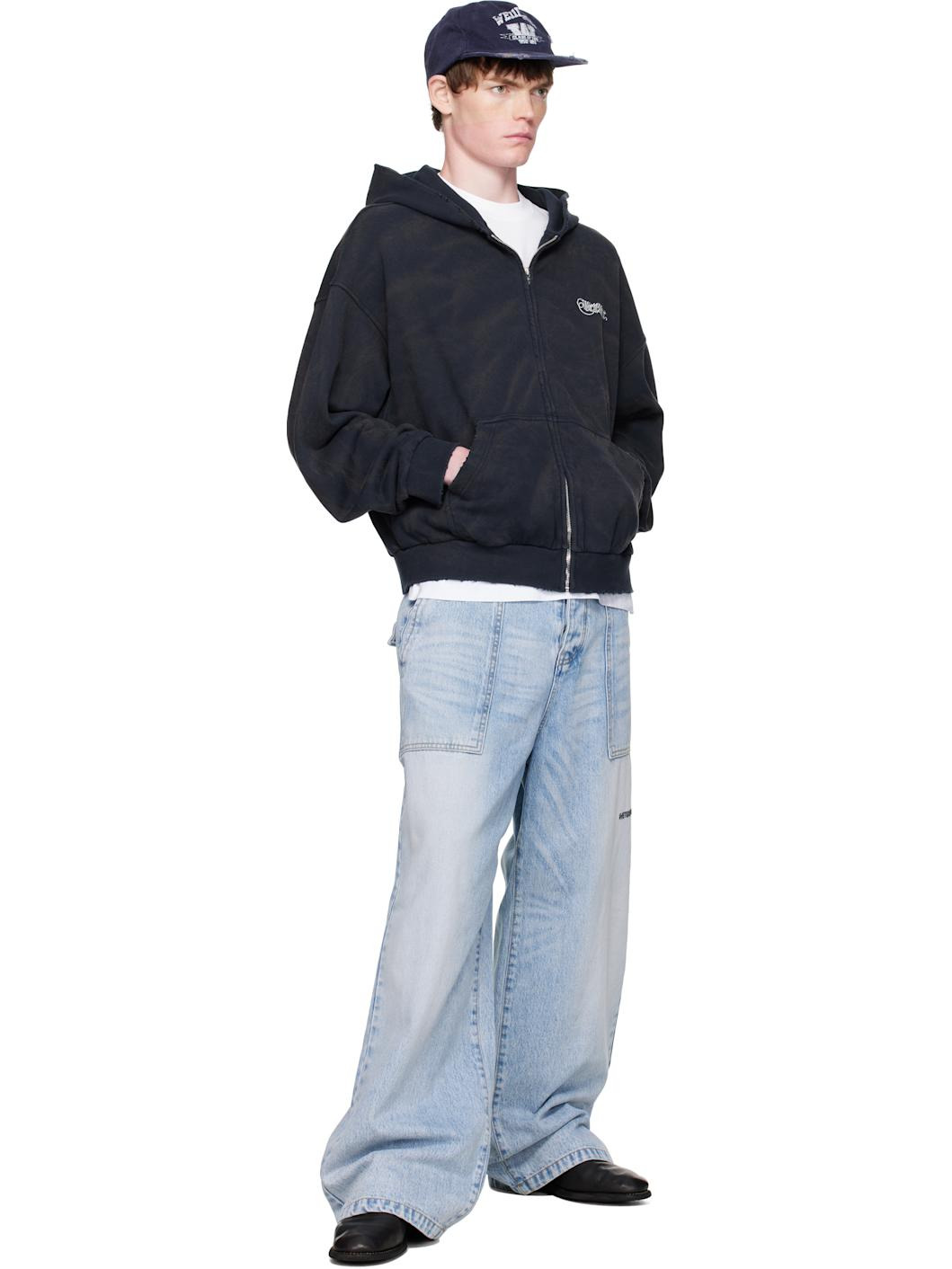 Blue Carpenter Jeans - 4