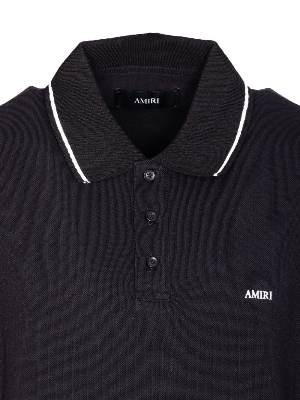 contrasting-trim polo shirt - 4