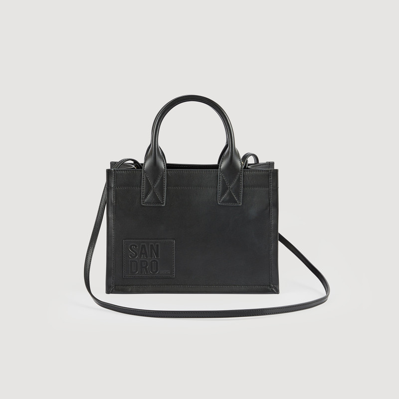 Small Kasbah tote in smooth leather 3