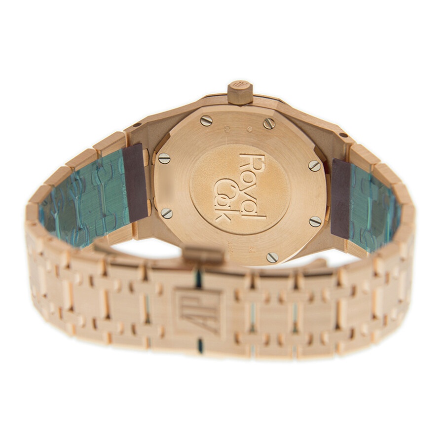 Audemars Piguet Royal Oak Quartz Diamond Silver Dial Ladies Watch 67651OR.ZZ.1261OR.02 - 4