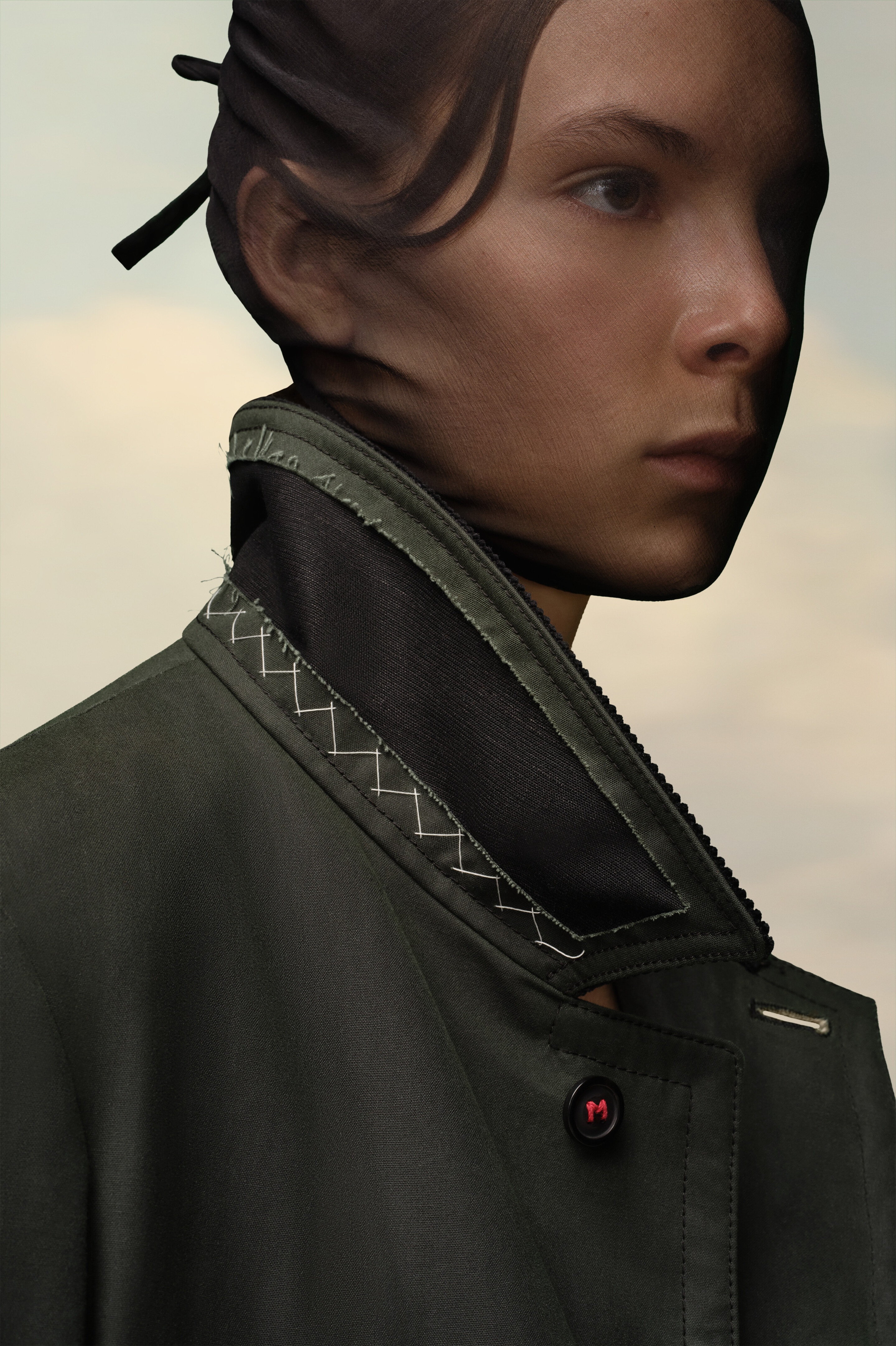 Maison Margiela Waxed Cotton Jacket | REVERSIBLE