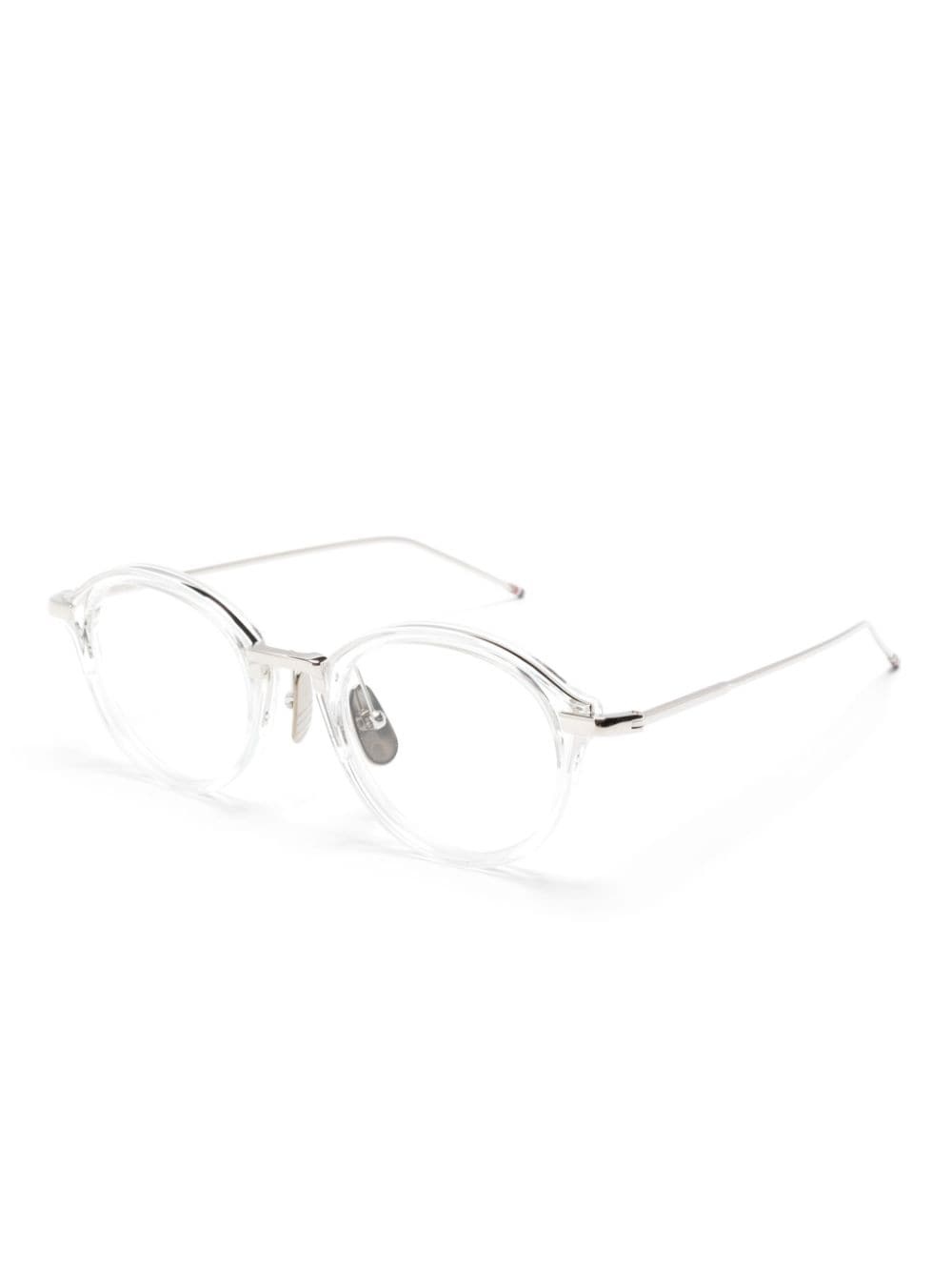 transparent round-frame glasses - 2