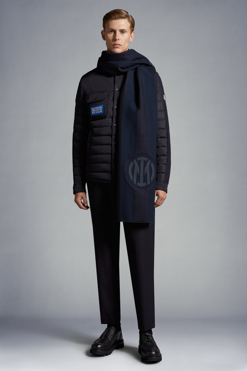Moncler Inter x Moncler Wool Blend Scarf outlook