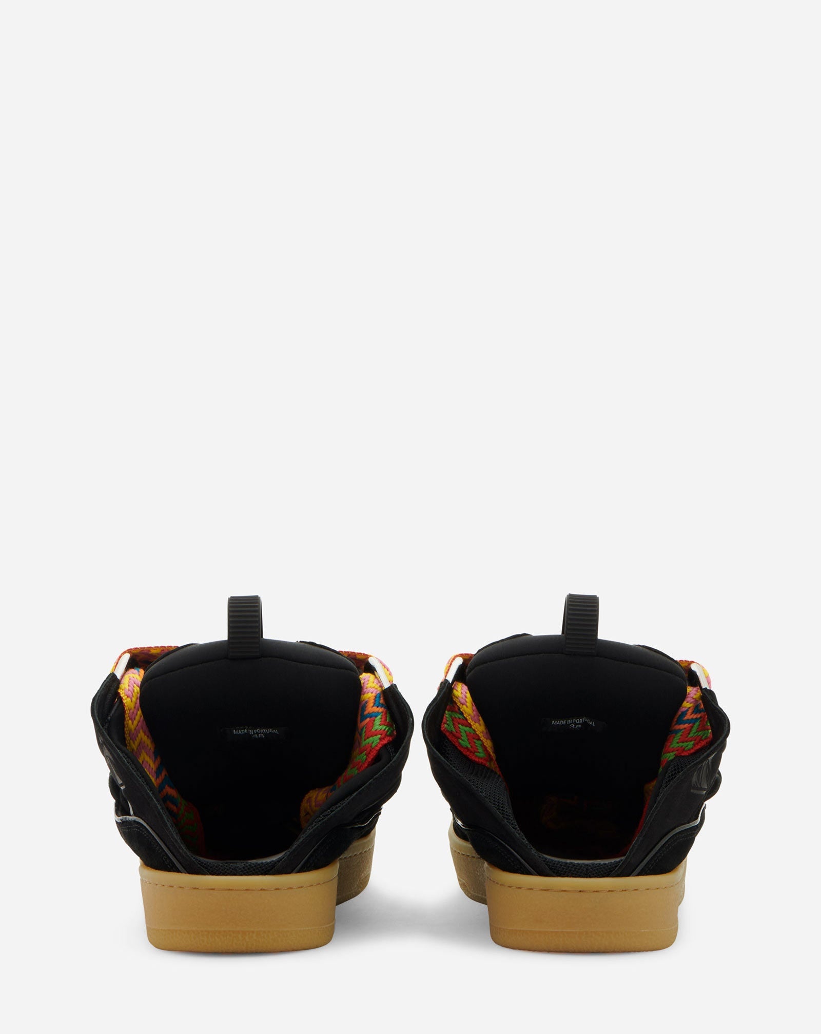 LEATHER CURB MULE SNEAKERS - 5