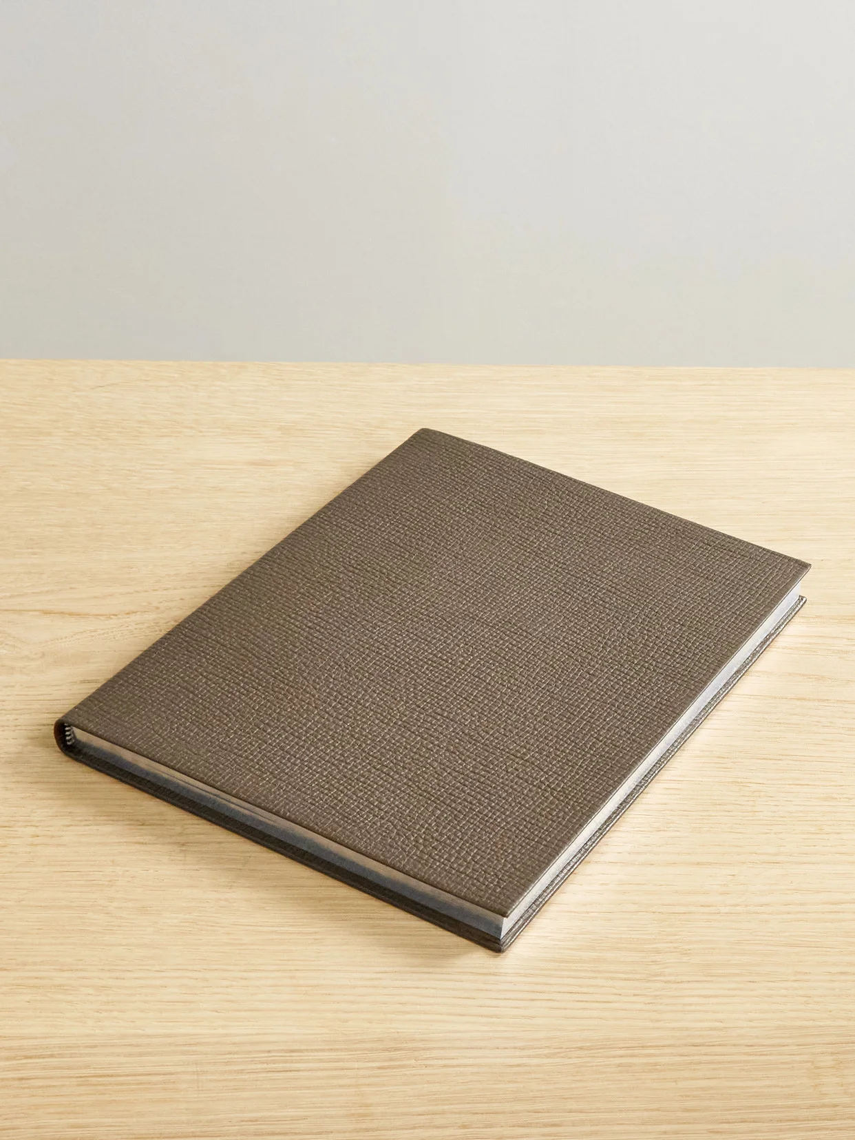 Portobello Ludlow Textured-leather Notebook - 1