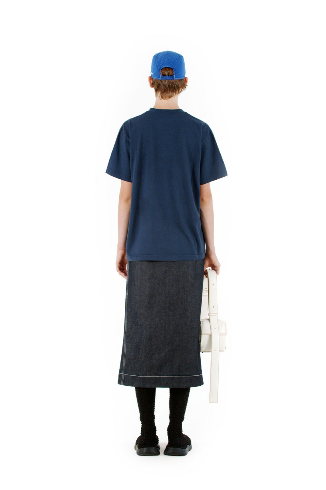 BLUE T-SHIRT WITH LOGO - 2