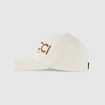 GUCCI Baseball hat with Gucci print outlook