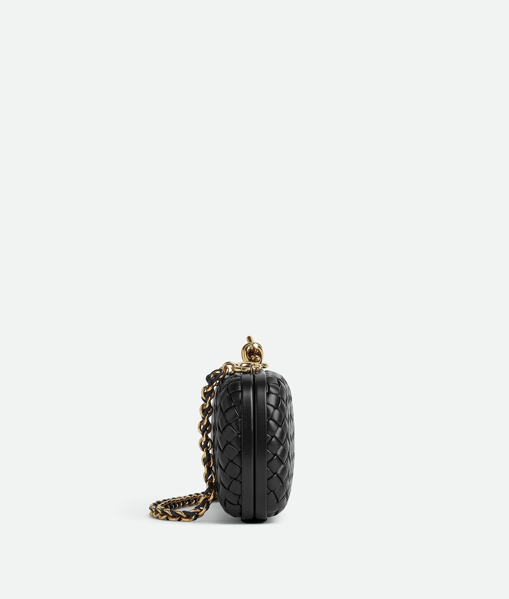 Bottega Veneta – Knot With Chain Black - 3