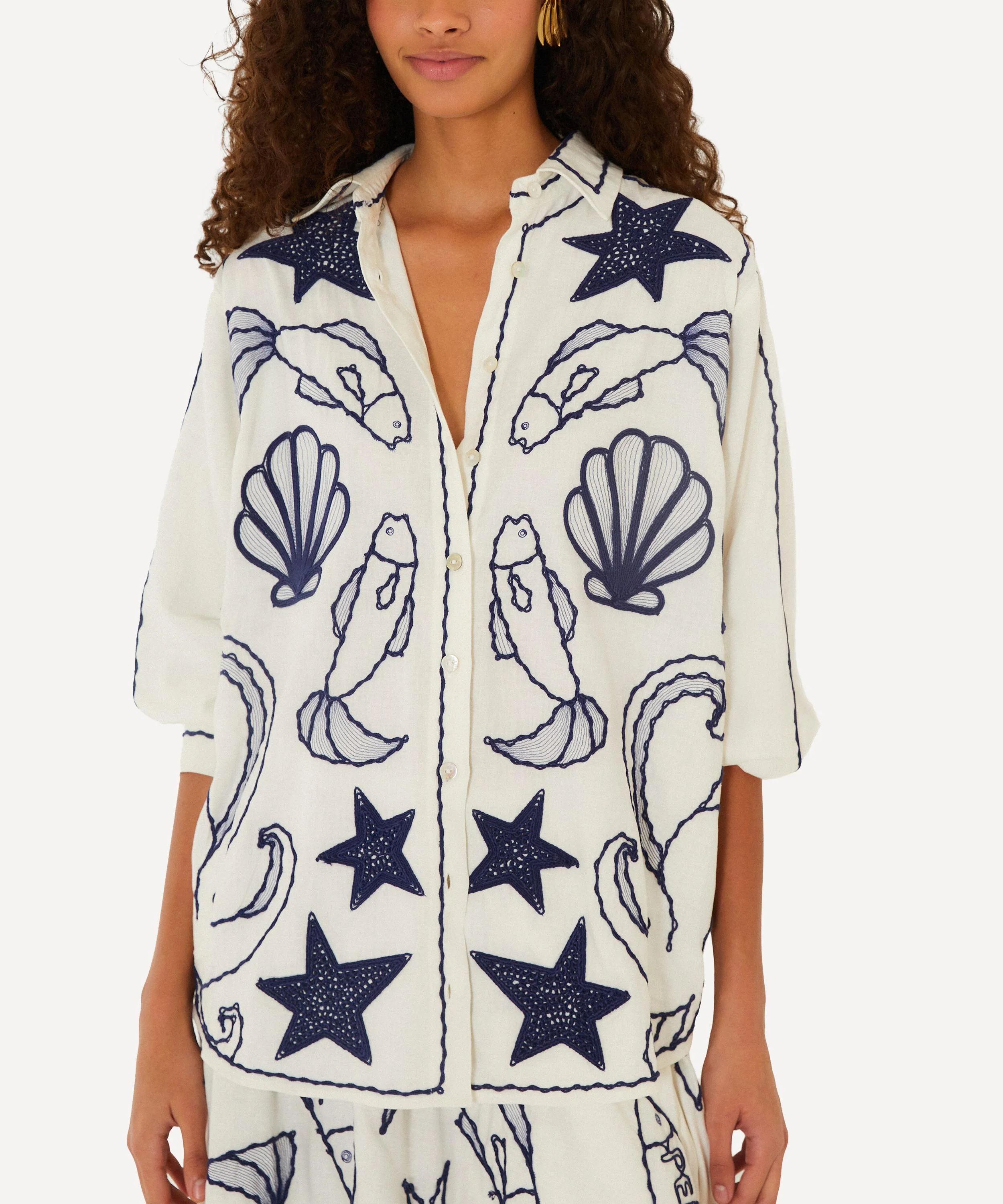 Off‑White Fresh Fish Shirt - 1
