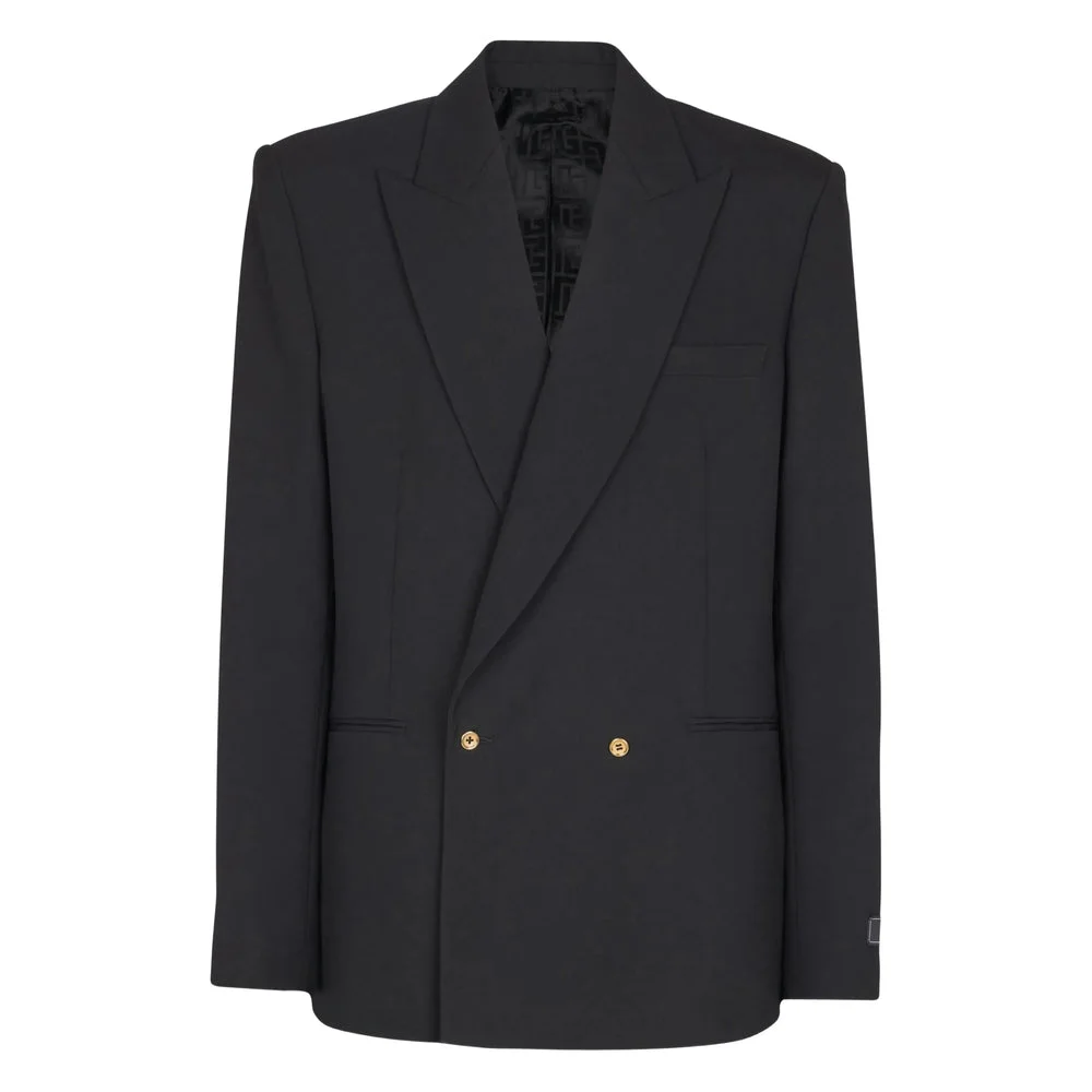 Balmain Black Jackets - Blazers Men - 1