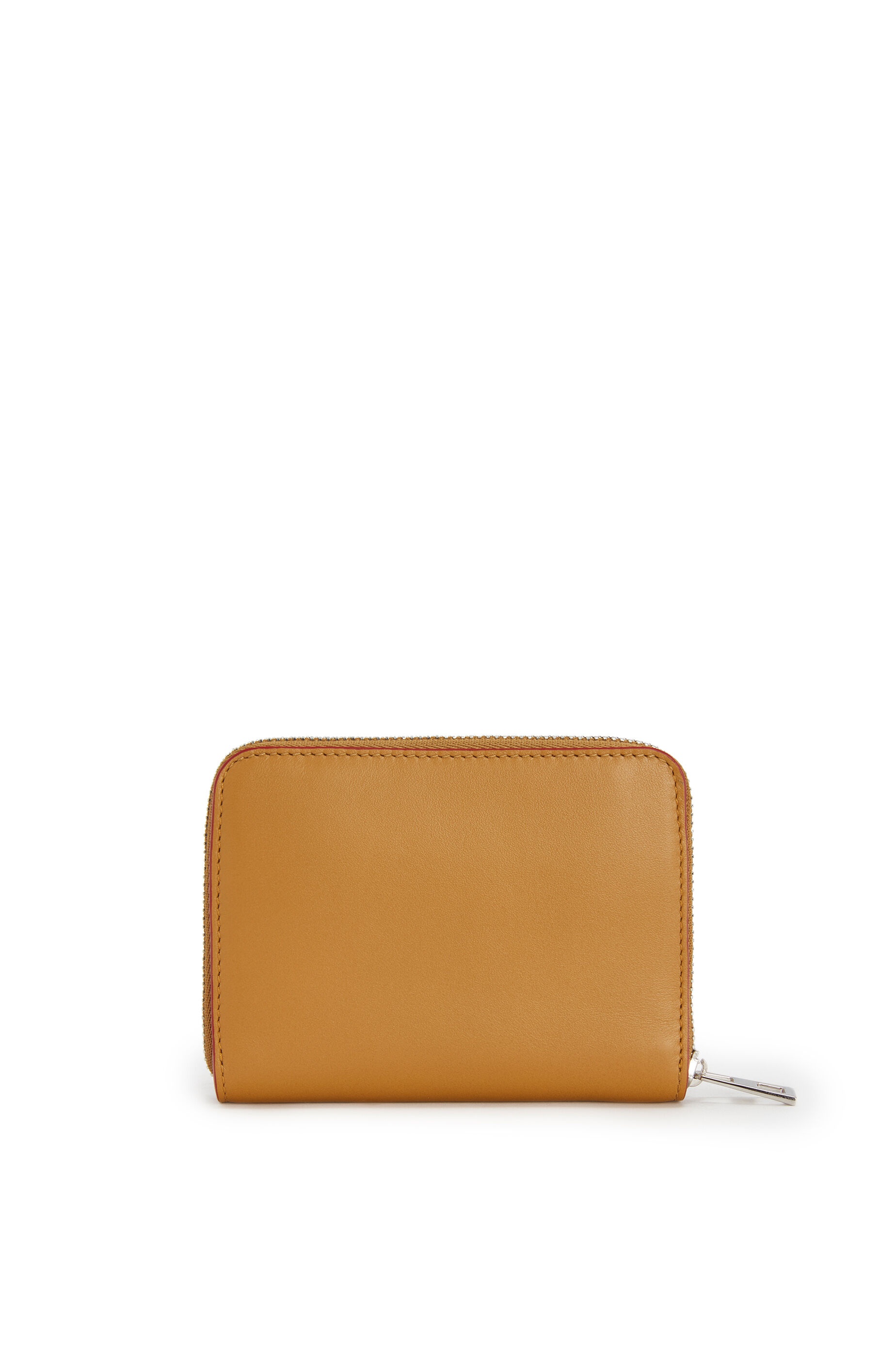 6 card zip wallet in smooth calfskin - 4