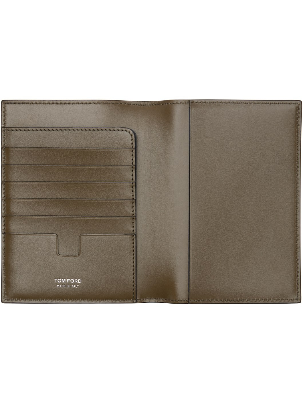 Khaki T Line Passport Holder - 3