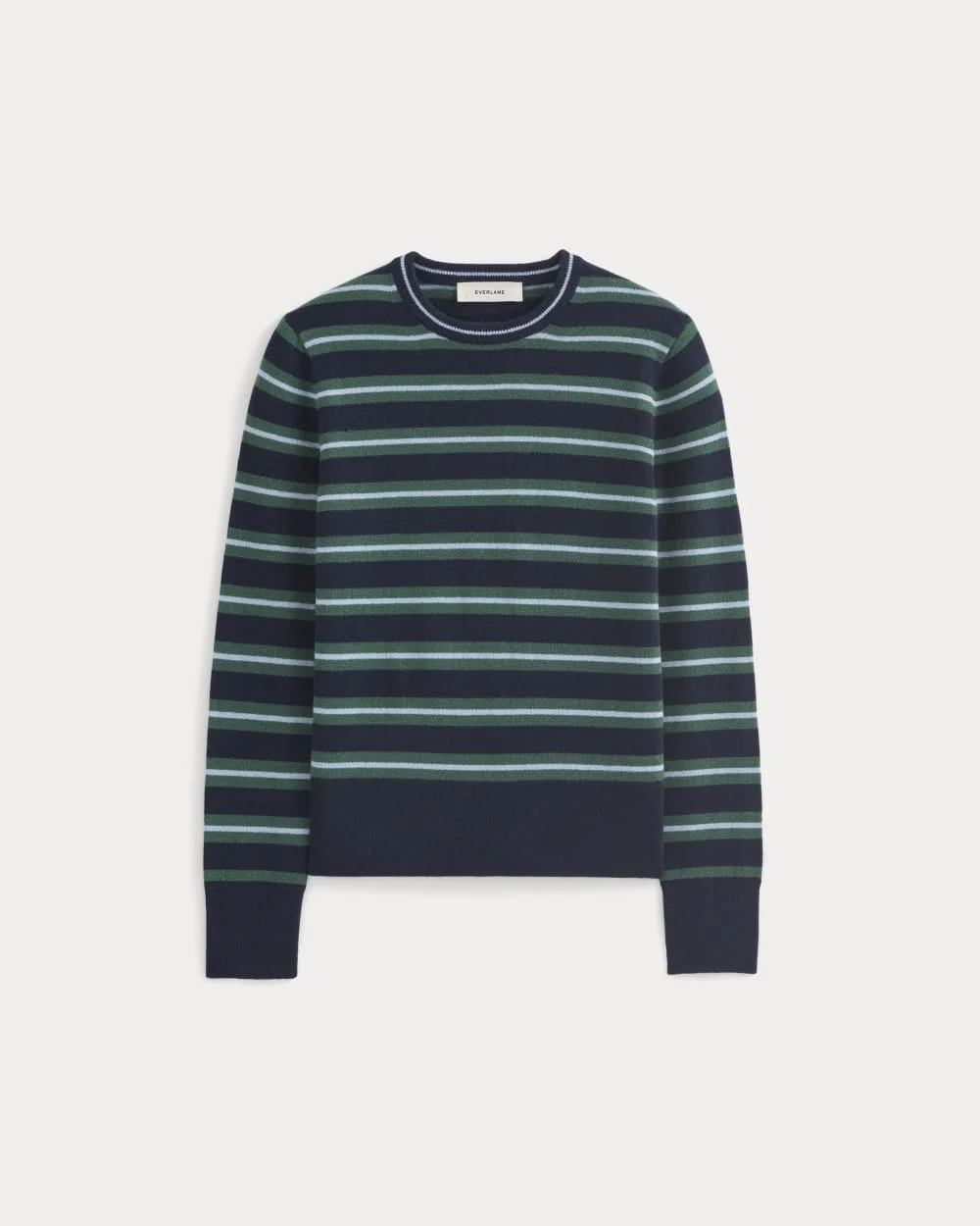 CASHMERE SLIM CREW SWEATER - 1